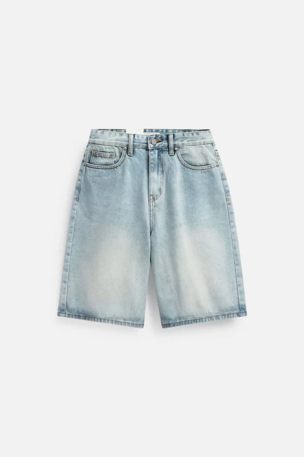 Quần Short Denim Bermuda - Hình ảnh 3