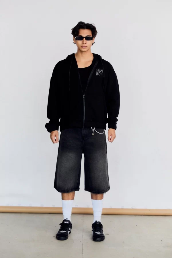Quần Short Denim Bermuda