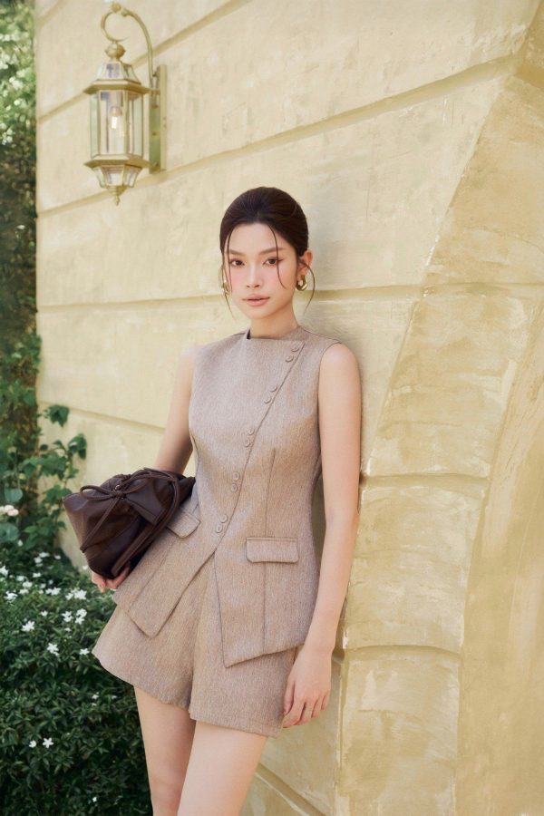 Quần Short Aline Burlap - Hình ảnh 5