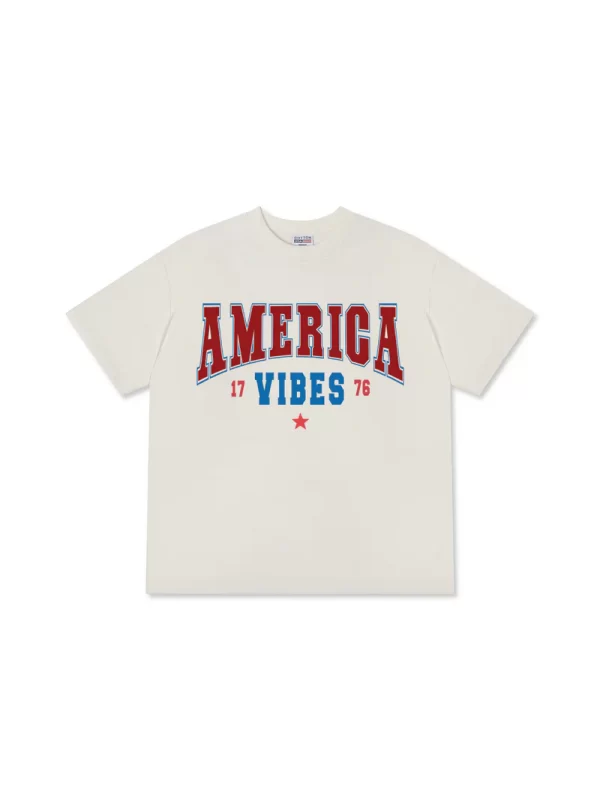 Áo Thun Relaxed Fit USA America Vibes - Hình ảnh 6