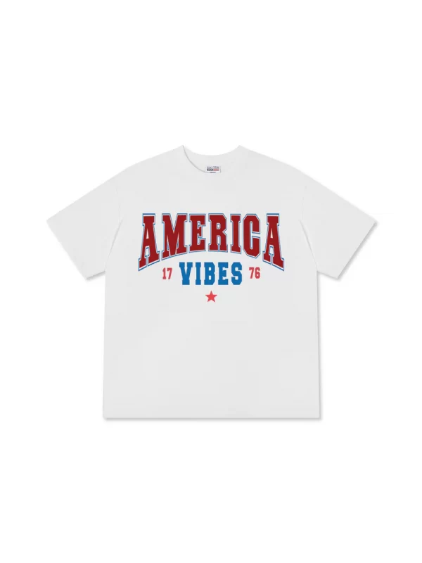 Áo Thun Relaxed Fit USA America Vibes - Hình ảnh 2