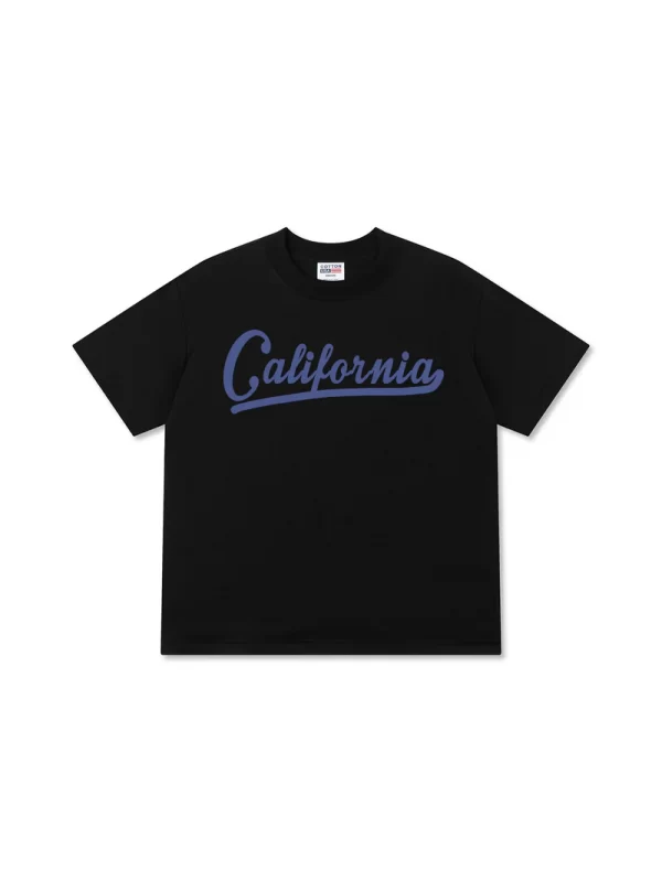 Áo Thun Relaxed Fit USA Califorinia Blue - Hình ảnh 8