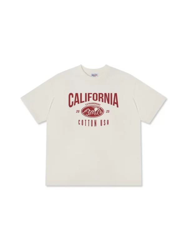 Áo Thun Relaxed Fit USA California Extraordinary - Hình ảnh 6