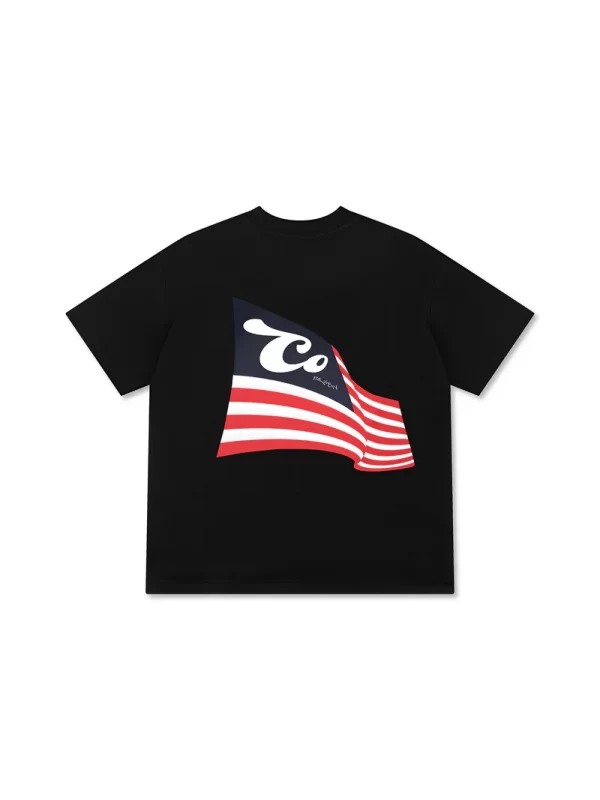 Áo Thun Relaxed Fit USA Cotton USA Flag - Hình ảnh 9