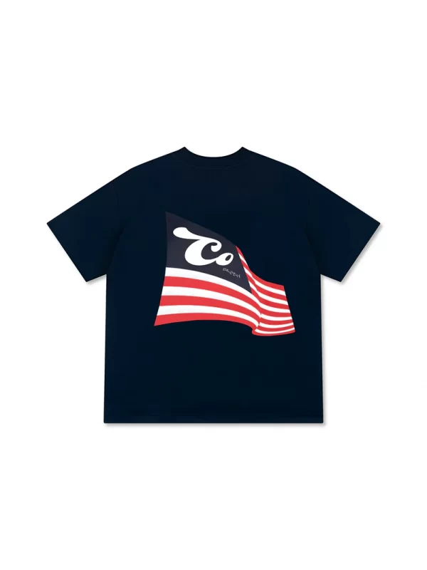 Áo Thun Relaxed Fit USA Cotton USA Flag - Hình ảnh 5