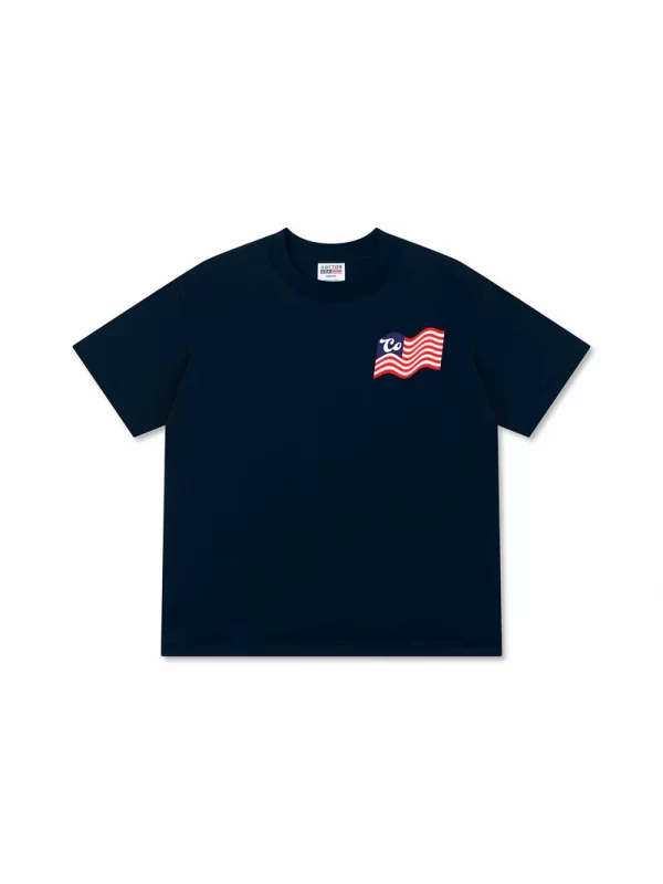 Áo Thun Relaxed Fit USA Cotton USA Flag - Hình ảnh 4