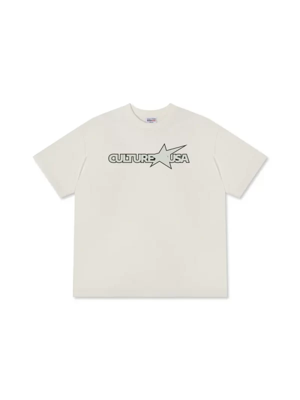 Áo Thun Relaxed Fit USA Culture Star - Hình ảnh 6