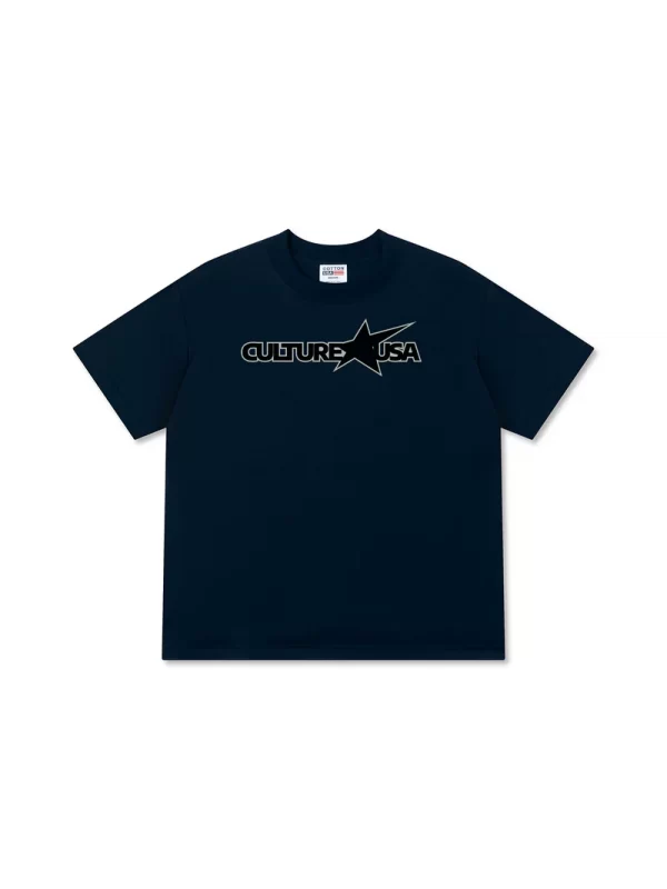 Áo Thun Relaxed Fit USA Culture Star - Hình ảnh 4