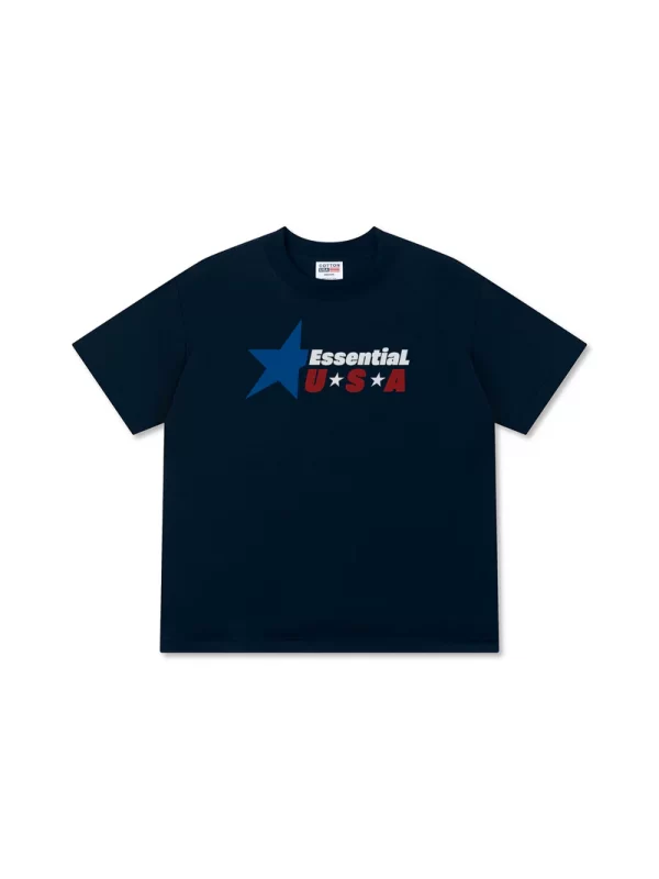 Áo Thun Relaxed Fit USA Essential Prime - Hình ảnh 4