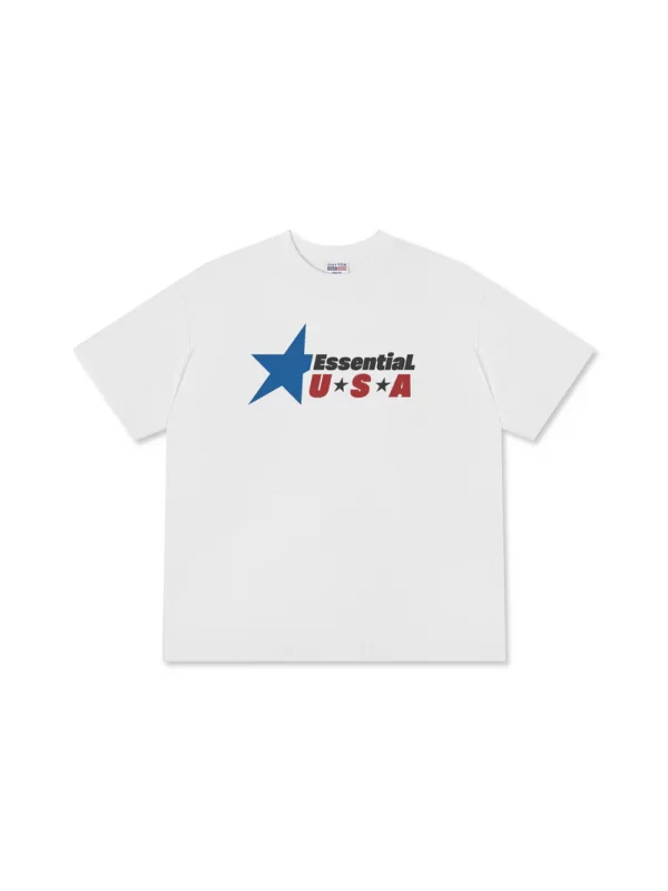 Áo Thun Relaxed Fit USA Essential Prime - Hình ảnh 2