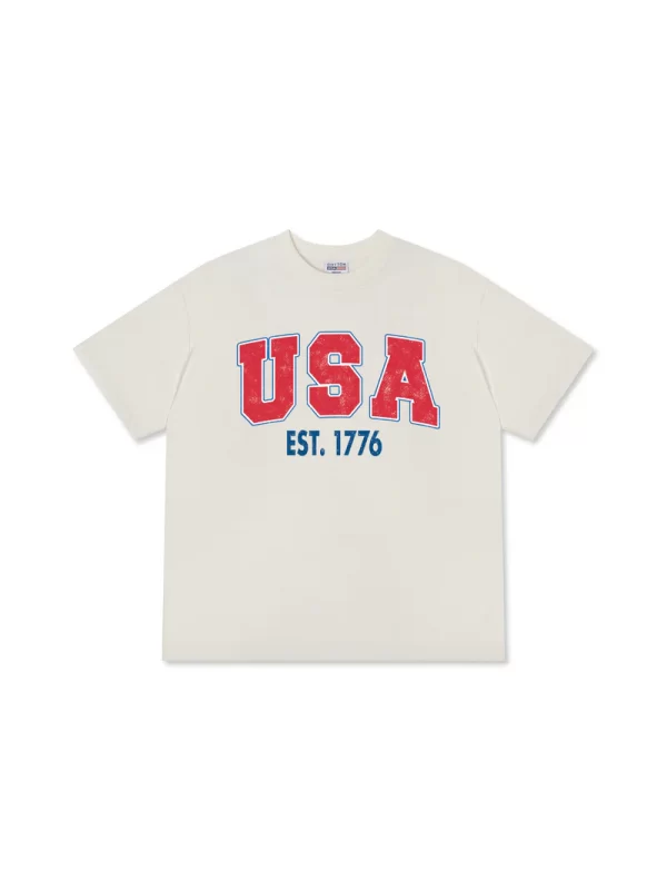 Áo Thun Relaxed Fit USA Est 1776 - Hình ảnh 6