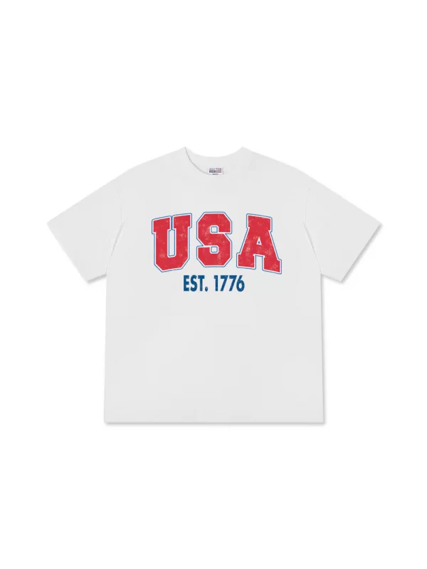 Áo Thun Relaxed Fit USA Est 1776
