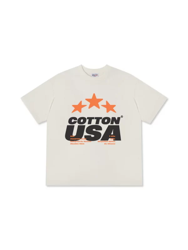 Áo Thun Relaxed Fit USA Fliction Star - Hình ảnh 6