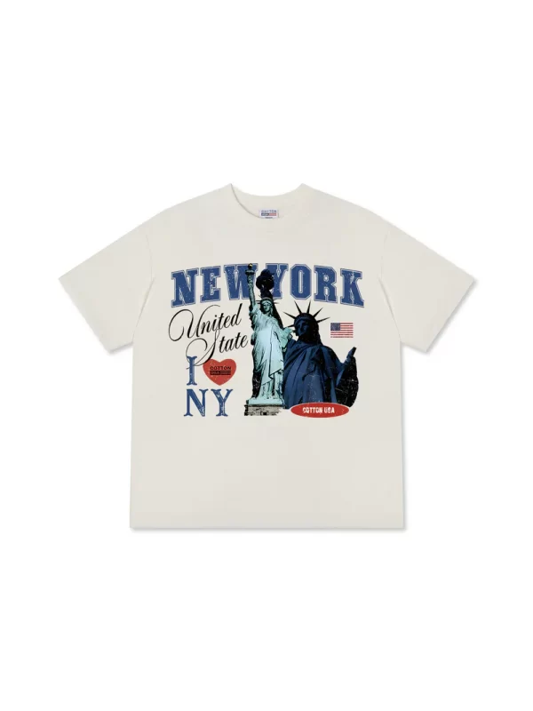 Áo Thun Relaxed Fit USA I LOve NY