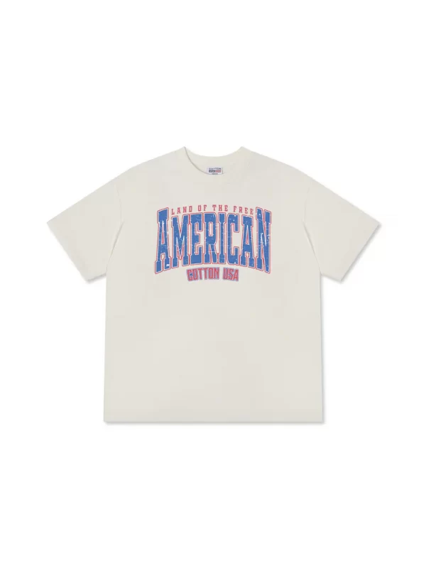 Áo Thun Relaxed Fit USA Land Of The Free - Hình ảnh 6