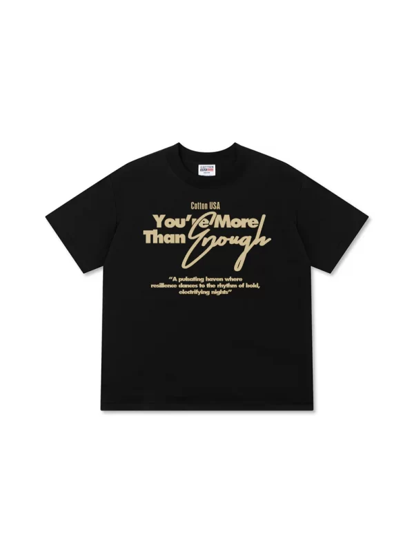 Áo Thun Relaxed Fit USA More Than Enough - Hình ảnh 8