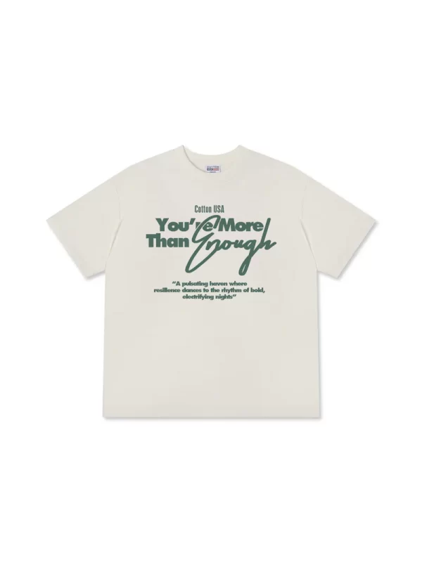 Áo Thun Relaxed Fit USA More Than Enough - Hình ảnh 6