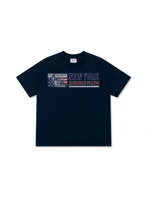 Áo Thun Relaxed Fit USA New York City - Hình ảnh 4