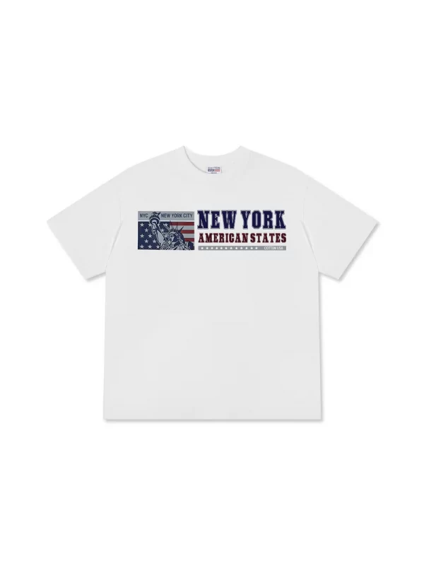 Áo Thun Relaxed Fit USA New York City - Hình ảnh 2