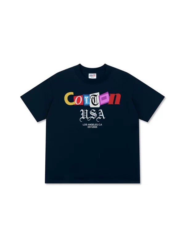 Áo Thun Relaxed Fit USA Paper Cut - Hình ảnh 4