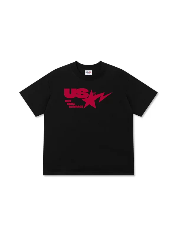 Áo Thun Relaxed Fit USA Riot Rebel Rampage - Hình ảnh 8