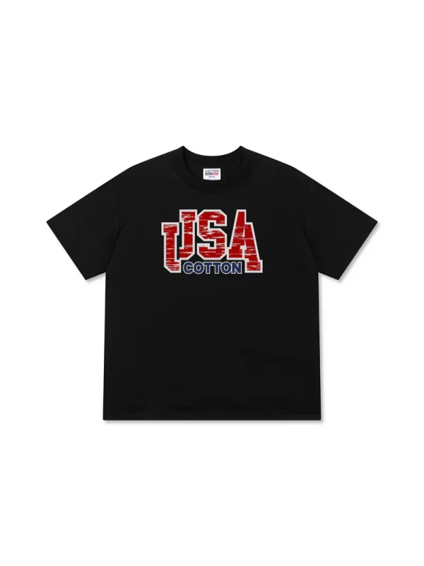 Áo Thun Relaxed Fit USA Scratched Typo - Hình ảnh 8