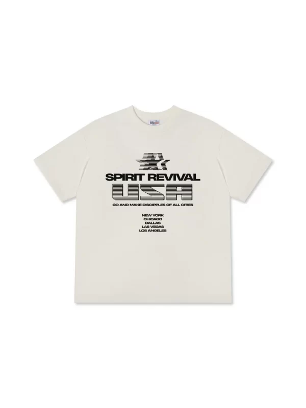 Áo Thun Relaxed Fit USA Spirit Revival - Hình ảnh 6
