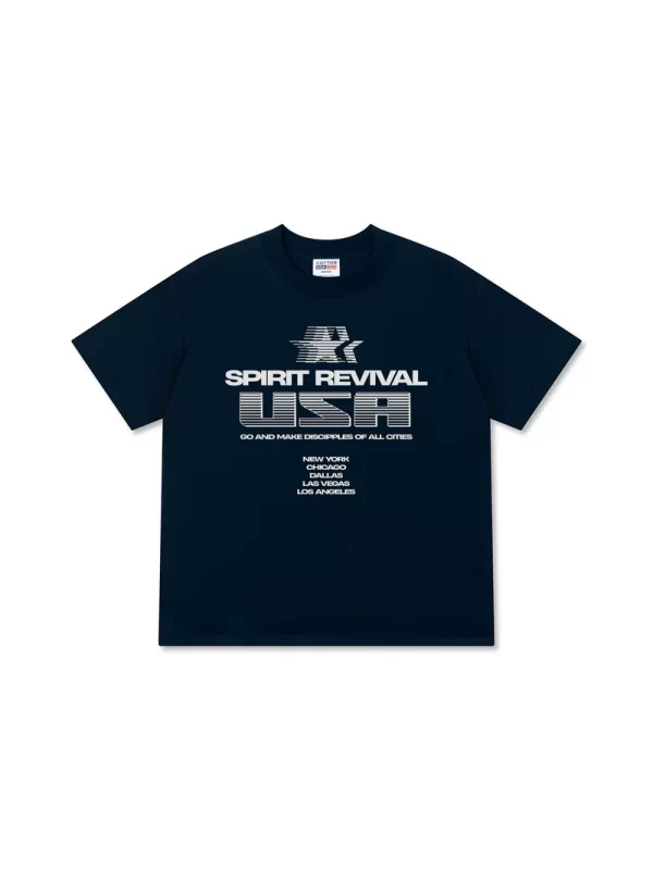 Áo Thun Relaxed Fit USA Spirit Revival - Hình ảnh 4