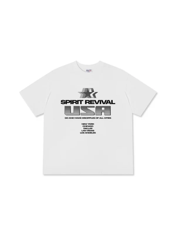 Áo Thun Relaxed Fit USA Spirit Revival - Hình ảnh 2