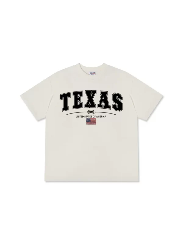 Áo Thun Relaxed Fit USA Texas 1945 - Hình ảnh 6