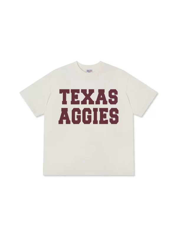 Áo Thun Relaxed Fit USA Texas Aggies