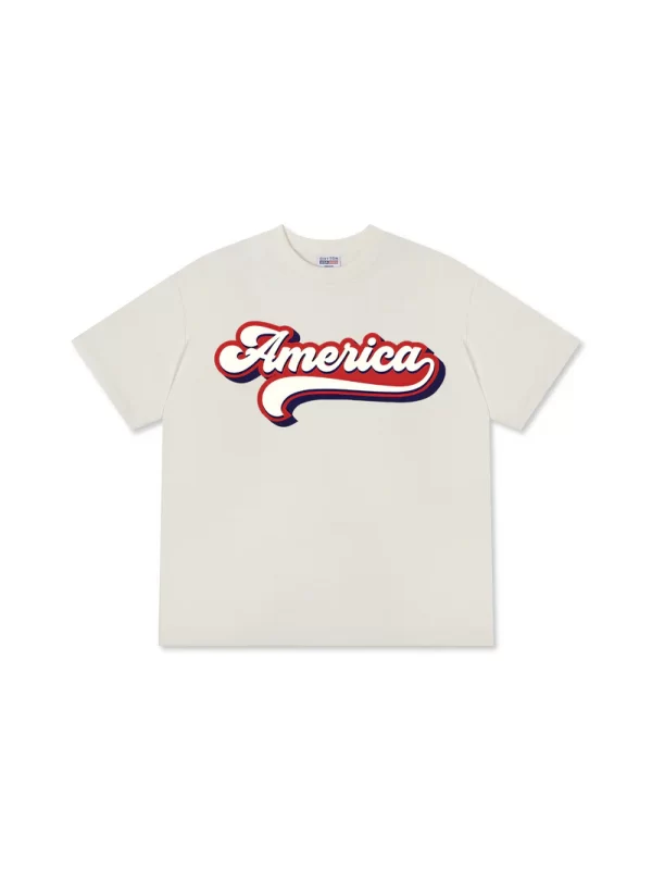 Áo Thun Relaxed Fit USA Vintage America - Hình ảnh 6