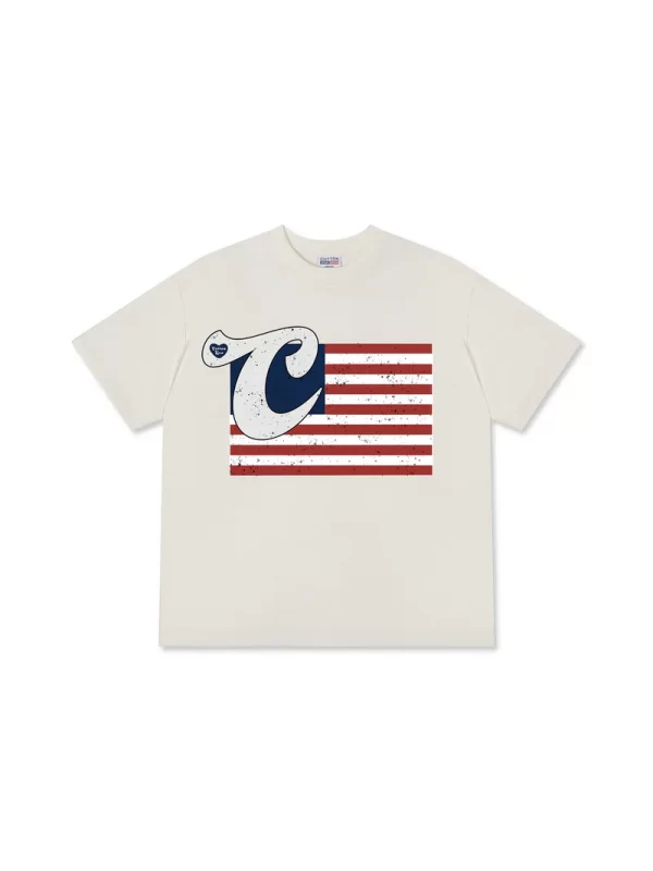 Áo Thun Relaxed Fit USA Vintage Flag - Hình ảnh 6