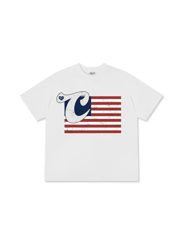 Áo Thun Relaxed Fit USA Vintage Flag - Hình ảnh 2