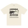 Custom Car Honda Civic Vintage T-Shirt - Hình ảnh 8