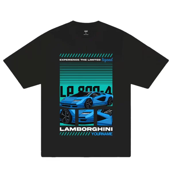 Custom Car Lamborghini Experience The Limited Legend T-Shirt - Hình ảnh 8