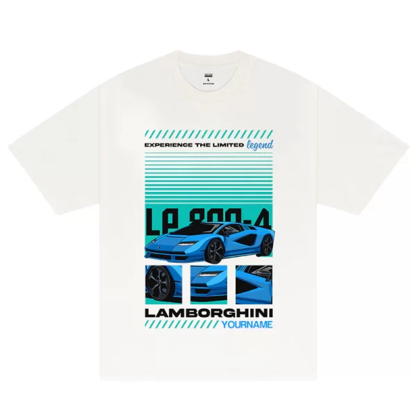 Custom Car Lamborghini Experience The Limited Legend T-Shirt - Hình ảnh 6