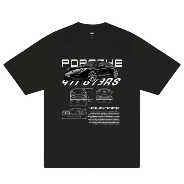 Custom Car Porsche 911 GT3 RS Vintage T-Shirt