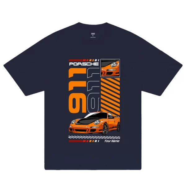 Custom Car Porsche Revolutionary Speed T-Shirt - Hình ảnh 6