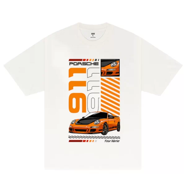 Custom Car Porsche Revolutionary Speed T-Shirt - Hình ảnh 5