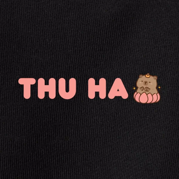 Custom Couple Capybara Mini T-Shirt - Hình ảnh 11