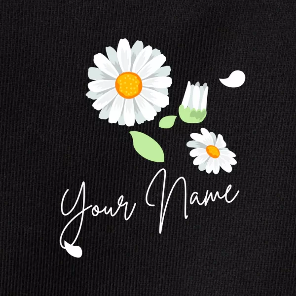 Custom Couple Flower T-Shirt - Hình ảnh 12