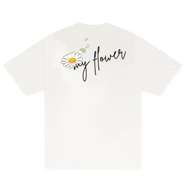 Custom Couple Flower T-Shirt - Hình ảnh 3