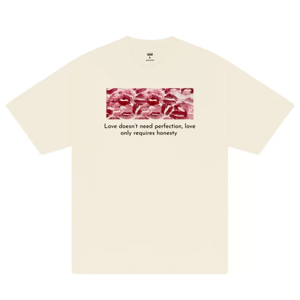 Custom Couple Love Doesn't Need Perfection, Love Only Requires Honesty T-Shirt - Hình ảnh 8