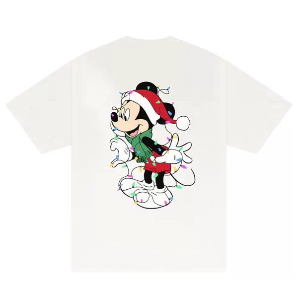 Custom Couple Mickey Christmas T-Shirt - Hình ảnh 3