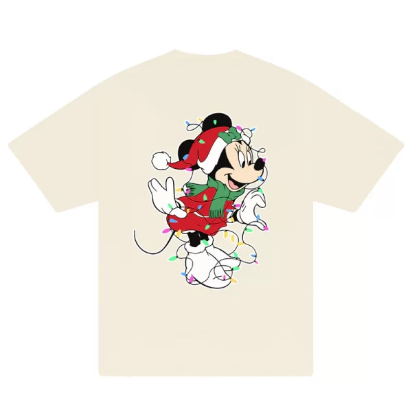 Custom Couple Mickey Christmas T-Shirt - Hình ảnh 10