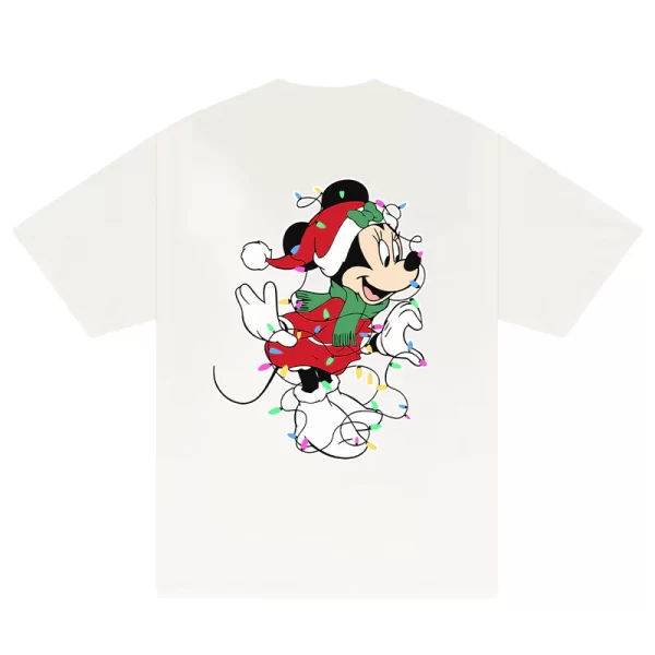 Custom Couple Mickey Christmas T-Shirt - Hình ảnh 7