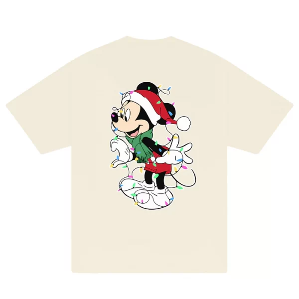 Custom Couple Mickey Christmas T-Shirt - Hình ảnh 6