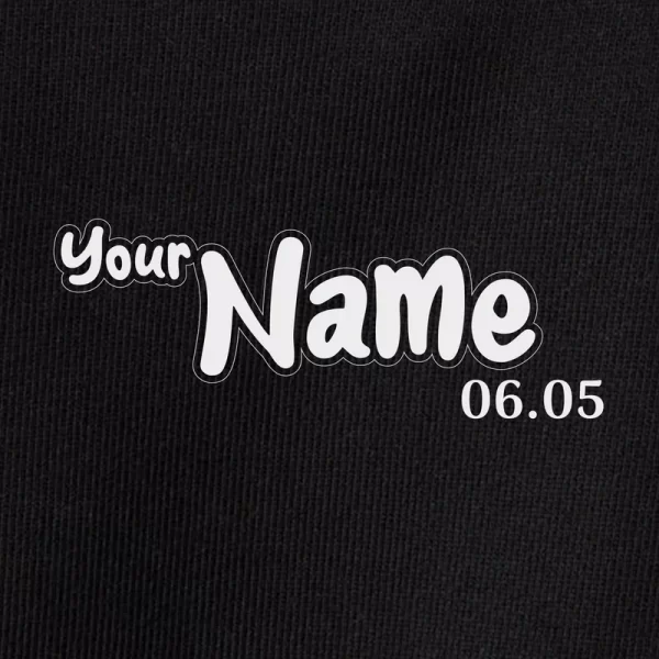 Custom Couple Name x Number T-Shirt - Hình ảnh 11