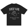 Custom Couple Newlyweds Club T-Shirt - Hình ảnh 8